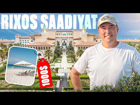 Видео: Rixos Premium Saadiyat - Нашли ЛУЧШИЙ ПЛЯЖ В ОАЭ! Белый песок как на Мальдивах! Обзор отеля 2025