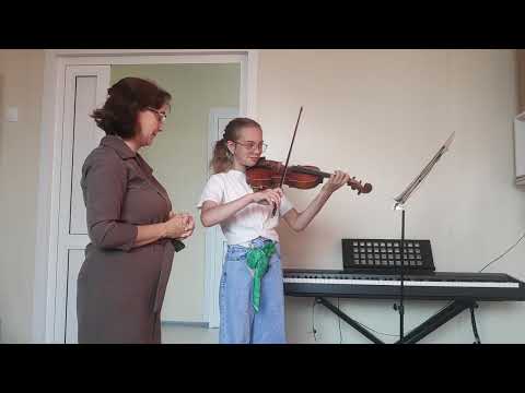 Видео: "Работа над штрихами в классе скрипки" Урок  пр.  Давыдовой Т. В.  ч.1