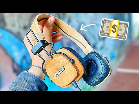 Видео: НАУШНИКИ ИЗ ДЕРЕВА - DIY