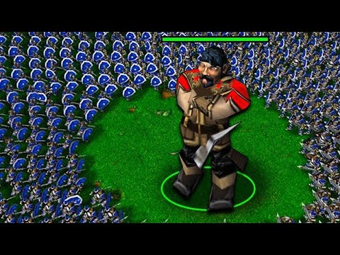 Видео: ЖECTЬ! Шестеро на одного в Warcraft 3!