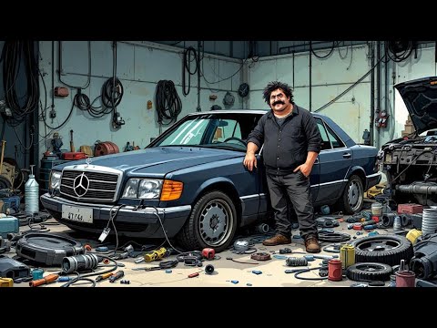Видео: 3 Серия Про восстановление Mercedes W126