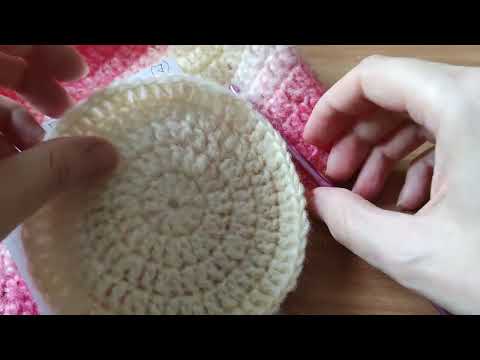 Видео: Шапка осіння (4-7 ряди) в'язана гачком 