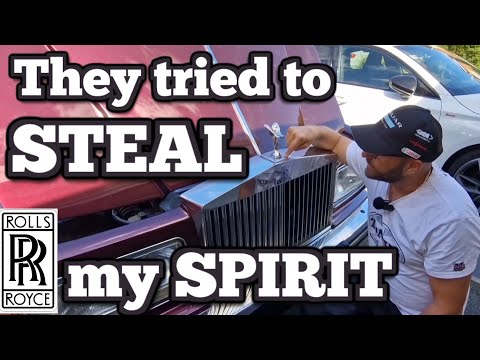 Видео: Вор пытался угнать мой Rolls-Royce Spirit of Ecstasy! Могу ли я исправить повреждения? Silver Spi...