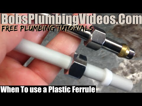 Видео: Протекающая компрессионная трубка / Когда использовать пластиковые наконечники