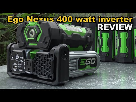 Видео: Обзор инвертора EGO nexus escape 400 Вт