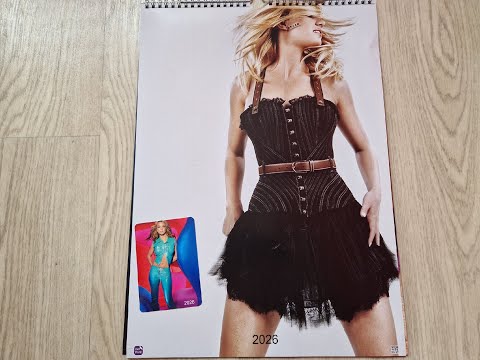 Видео: Календарь с Britney Spears, 2026