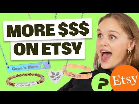 Видео: Как заработать на Etsy, продавая ювелирные изделия с индивидуальной гравировкой