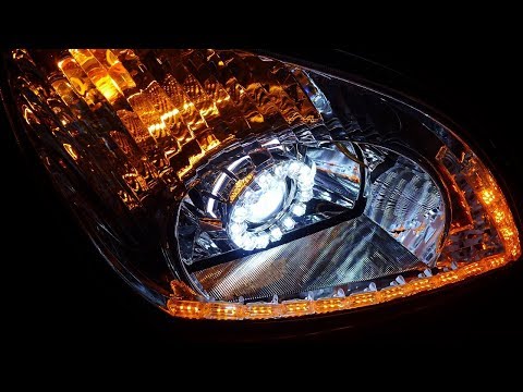 Видео: Чери Тигго установка линз, дхо с бегущим поворотником и ангельских глазок