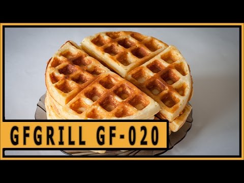 Видео: Вафельница GFGRIL GF-020 WAFFLE PRO