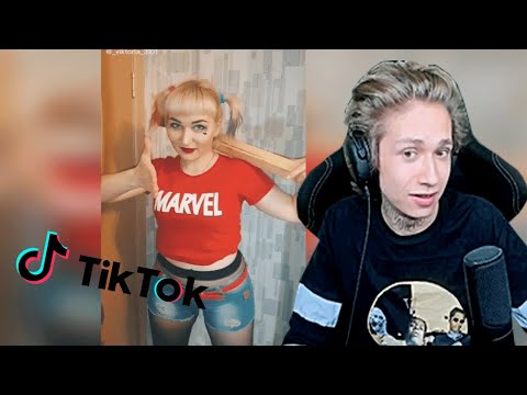 Видео: УРАГАН ХОКАГЕ СМОТРИТ - КРИНЖ ТИК ТОК COMPILATION #75 - ХАРЛИ КВИНН