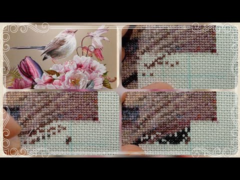 Видео: Процесс вышивки крестом🪡//Cross-stitch. Немного поговорим 😉