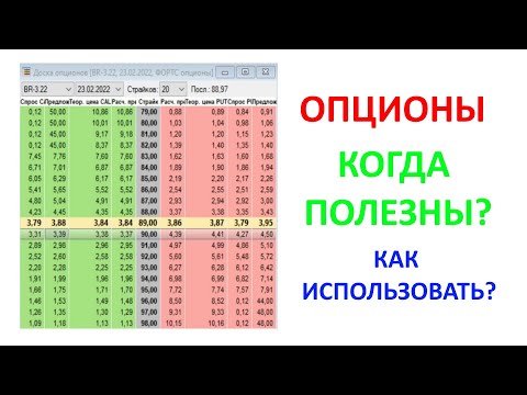 Видео: Опционы на Московской бирже | Для чего нужны? | Как использовать?