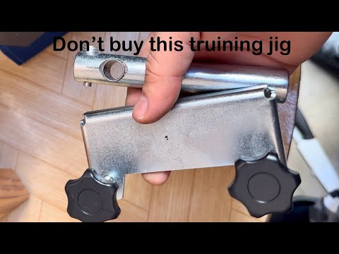 Видео: Don’t buy#Заравняване на камък# Scheppach truining jig#shceppach tiger 7000s# truining jig#