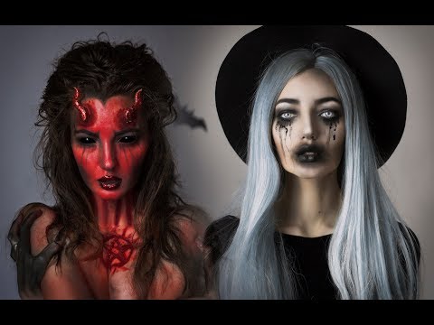 Видео: 🎃  ХЭЛЛОУИНСКИЕ ИДЕИ ДЛЯ ФОТО 🎃  (2 ЧАСТЬ)