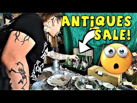 Видео: Эп684: Потрясающие находки на этой распродаже антиквариата в гараже!! 😯😃