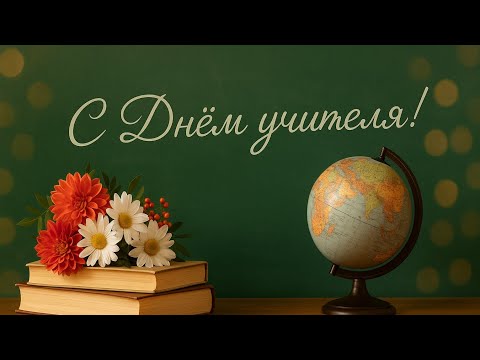 Видео: С днём учителя! Всем учителям и преподавателям посвящается песня Сергея Проскунова.