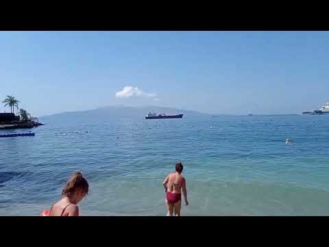 Видео: Ещё один симпатичный пляж на юге Саранды. АЛБАНИЯ 
