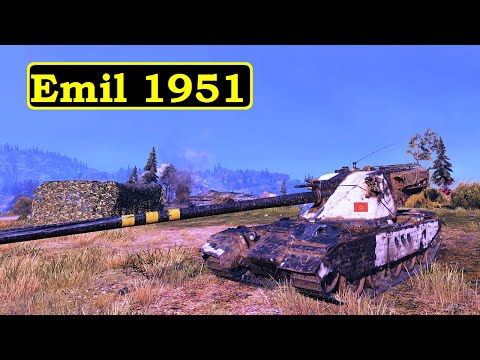 Видео: Emil 1951. 9.5k dmg. 6 kills. Даже многие десятки так не смогут.