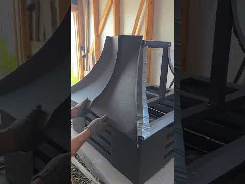 Видео: Процесс изготовления колпака на дымоход