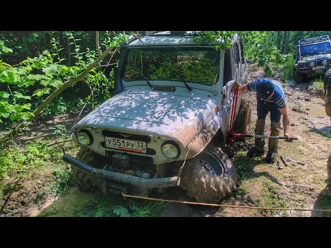 Видео: Выезд в ВЕШКИ - не все УАЗы пережили) / Overshtag4x4