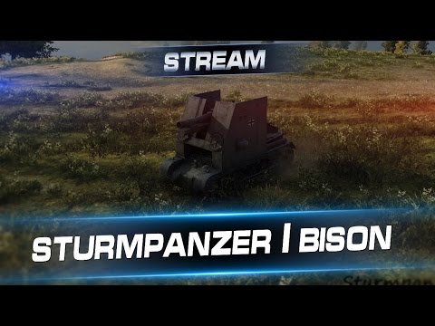 Видео: Sturmpanzer I bison. Стрим с Арти25