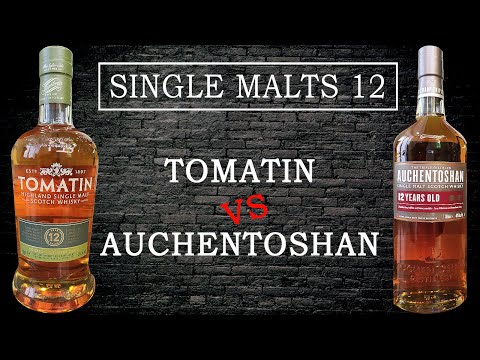 Видео: Tomatin 12 vs Auchentoshan 12. Сингл-молты 12 лет: Часть 1.