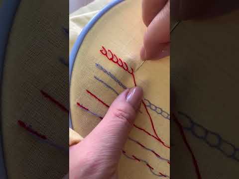 Видео: шов елочка