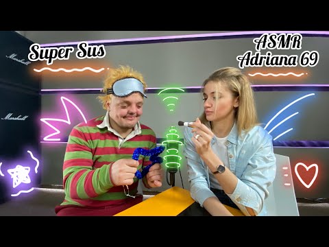 Видео: ШОК КОНТЕНТ!!! СУПЕР СУС ВПЕРВЫЕ ПРОБУЕТ АСМР С АДРИАНОЙ / SUPER SUS FIRST TIME ASMR WITH ADRIANA