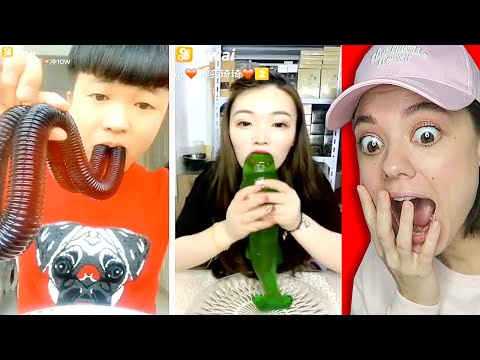 Видео: СМОТРИ АЗИАТСКИЕ ВИРУСНЫЕ ВИДЕО! Они Едят Противности