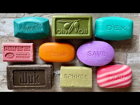Видео: ASMR Soap cutting | Soap Carving|Резка мыла  | ASMR