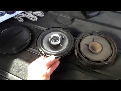 Видео: ДИНАМИКИ  PIONEER + JVC   УСТАНОВКА В ДВЕРИ OPEL OMEGA®️