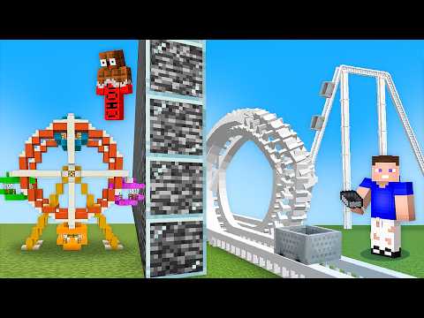 Видео: 🚫 Использую *ЗАПРЕТНЫЕ* Читы на Соревновании в Битве Построек ПАРК АТТРАКЦИОНОВ в Майнкрафт!