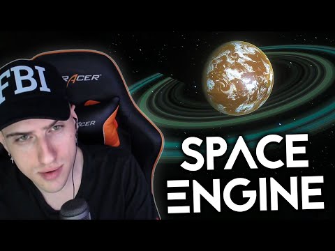 Видео: HELLYEAHPLAY ПУТЕШЕСТВУЕТ ПО КОСМОСУ В SPACE ENGINE