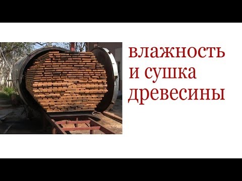 Видео: Сушка древесины в камере. How to dry wood. Thermowood.