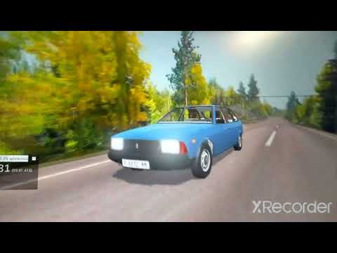 Видео: Авария В.Цоя в Beamng Drive