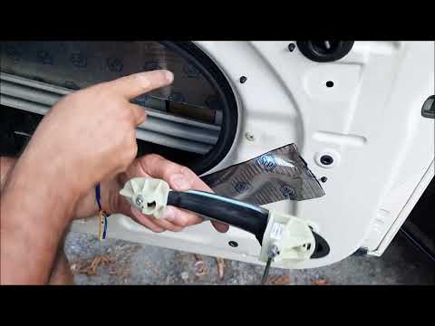 Видео: Замена дверной ручки на/replacing door handle on MINI Cooper S