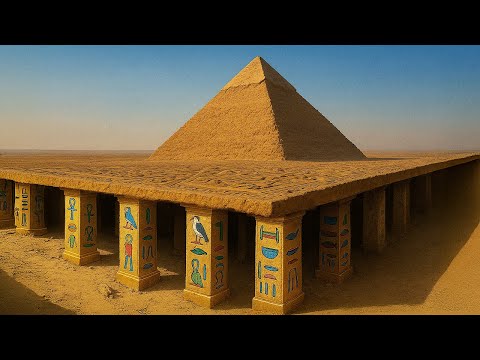 Видео: Под пирамидой только что была обнаружена загадочная структура