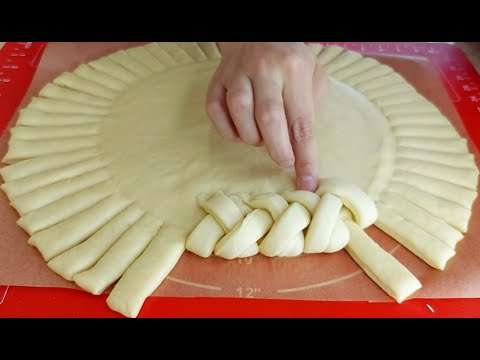 Видео: Я не думала, что это так просто... НЕВЕРОЯТНО воздушный как пух Пирог Косичка с творогом [Eng Subs]