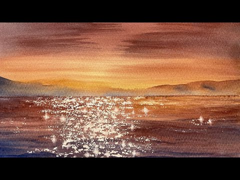 Видео: Блики на воде. Интересная техника.