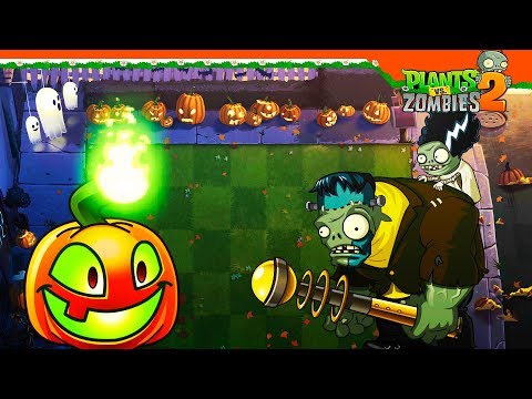 Видео: 🎃 ТЫКВА НА ХЭЛЛОУИН И ЗОМБИ ФРАНКЕНШТЕЙН 🎃 Plants Vs Zombies 2 (Растения против зомби 2)