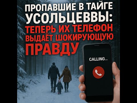 Видео: Телефон семьи Усольцевых продолжает подавать сигналы — что происходит на самом деле?