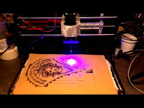 Видео: CNC3018 и БАЗА лазерной гравировки