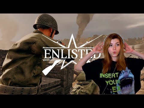 Видео: Не умею управлять техникой, Enlisted, Игровой стрим