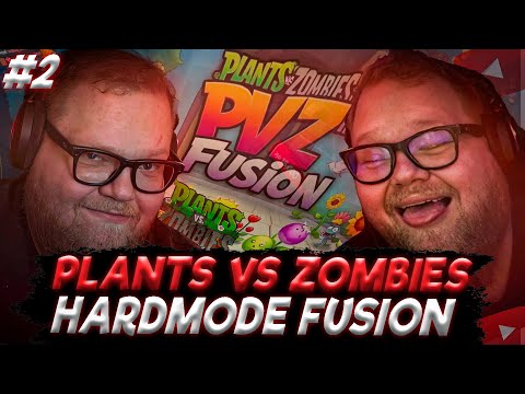 Видео: ДУШНАЯ НОЧЬ | T2x2 ИГРАЕТ В Plants VS Zombies HARDMODE FUSION #2