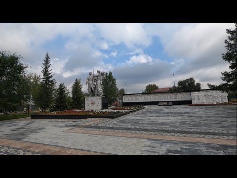 Видео: Город Тобыл   пос Затобольск. Площадь доблести, ул Тауелсиздык бывш Калинина 40 лет Октября базарчик