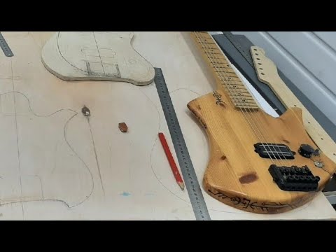 Видео: OMGUITARS. Корпус для безголовой гитары (Headless) Часть 1.