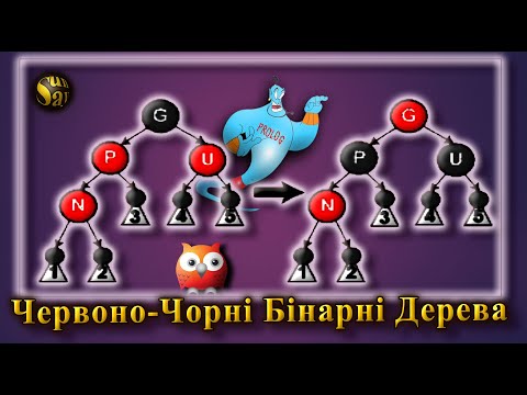 Видео: Червоно-Чорні Бінарні Дерева Пошуку