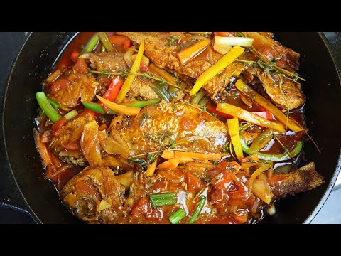 Видео: Как приготовить лучшую ямайскую тушёную рыбу (пошаговый рецепт) | Карибская кухня