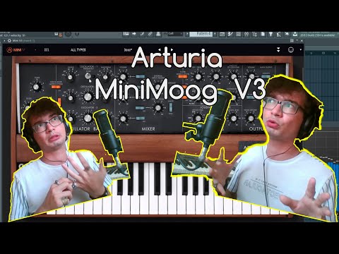 Видео: Moog Mini - обзор VST-клона синтезатора от Arturia