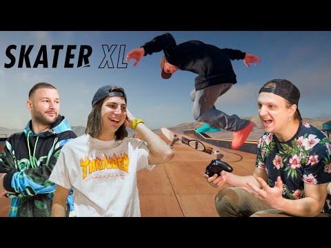 Видео: СКЕЙТЕРЫ ПРОТИВ SKATER XL